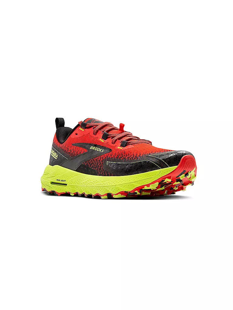 BROOKS Herren Traillaufschuhe Cascadia 18 rot